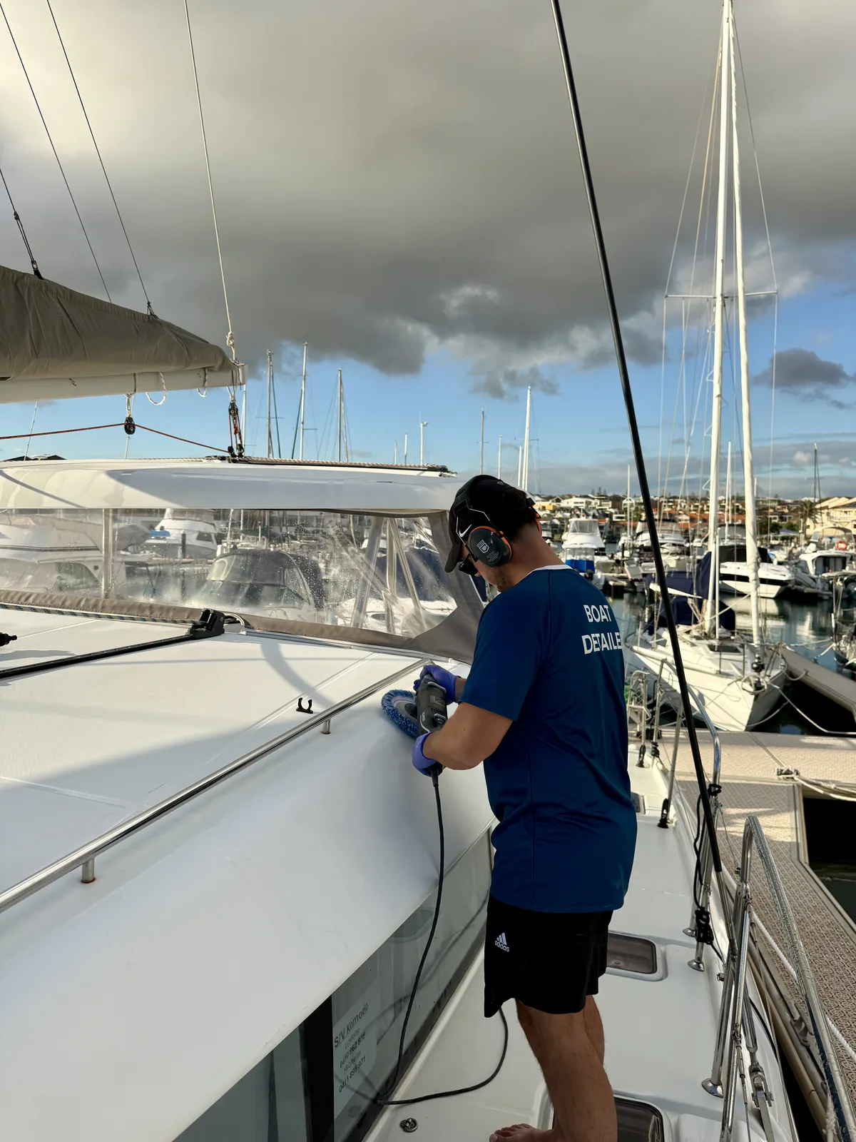 Boat detailing Nedlands Perth WA — marine detail