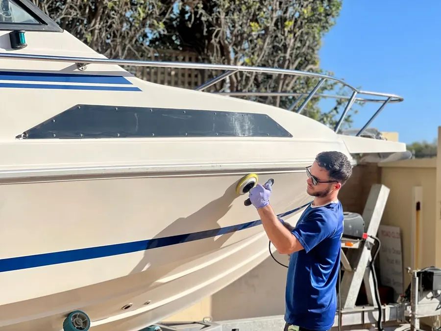Boat detailing service Perth WA